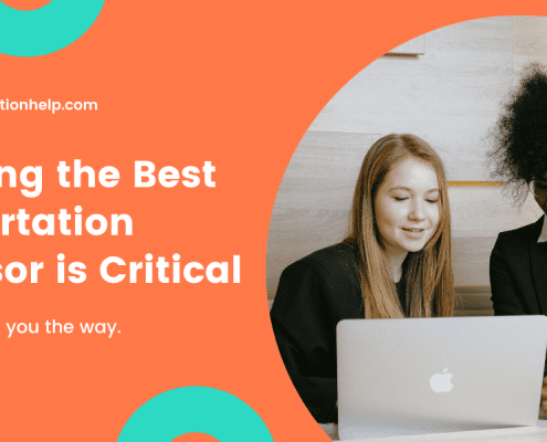 dissertation advisor in academics