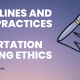 Dissertation Writing Ethics