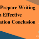 Writing an Effective Dissertation Conclusion