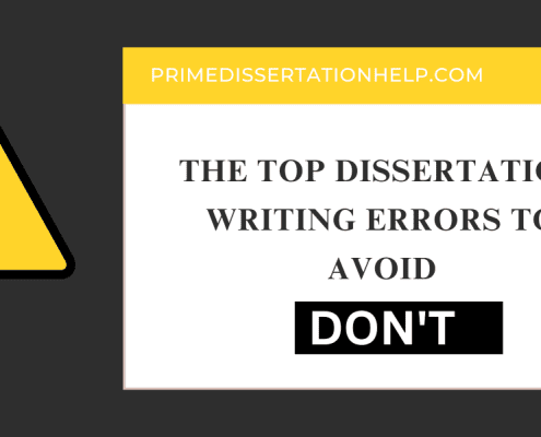 Dissertation Writing Errors