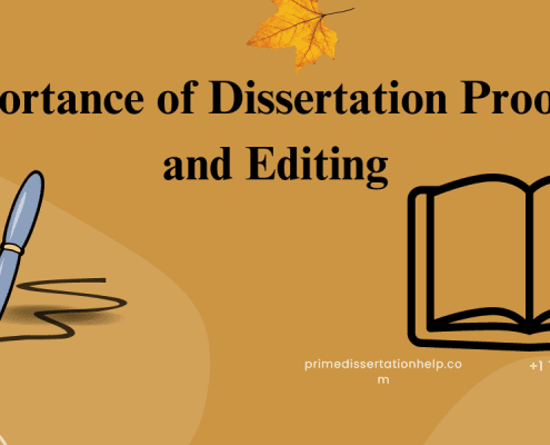 Dissertation Proofreading and Editing