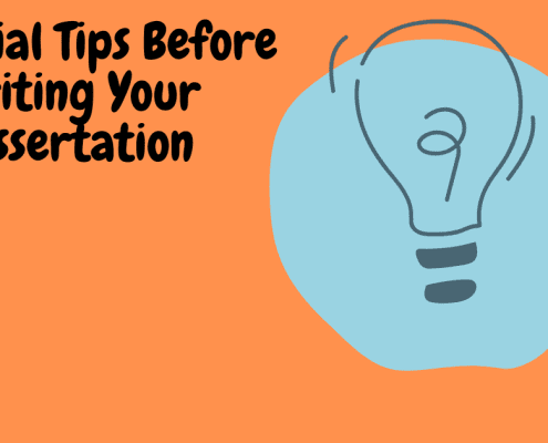 Dissertation Writing tips
