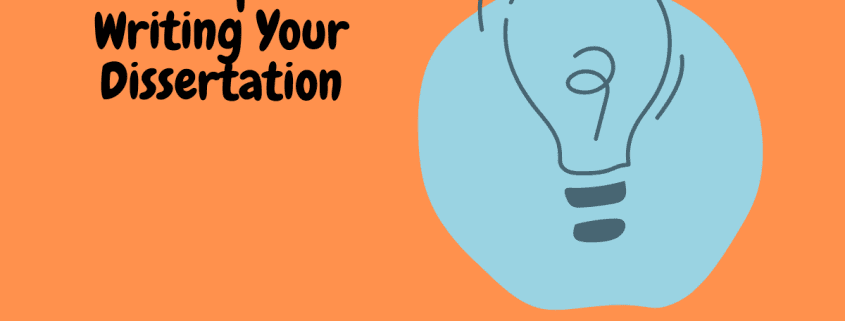 Dissertation Writing tips