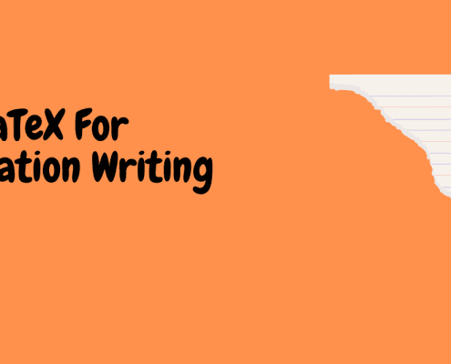 LaTeX for dissertation writing