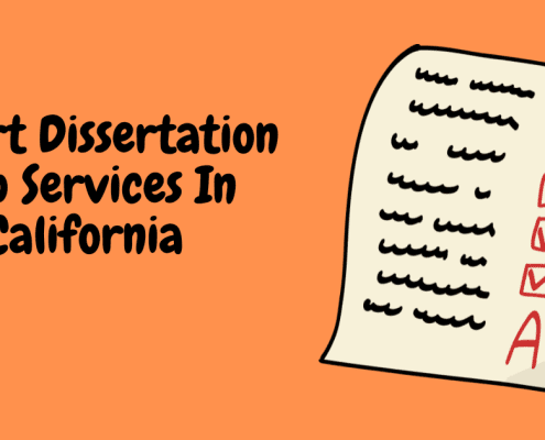 Dissertation Help Services California
