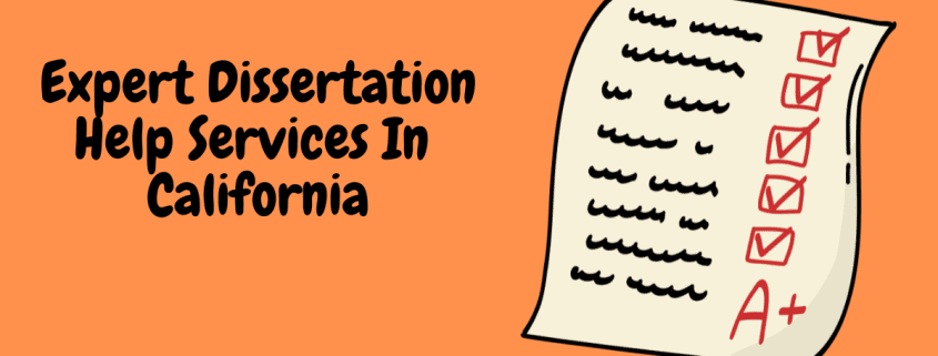 Dissertation Help Services California