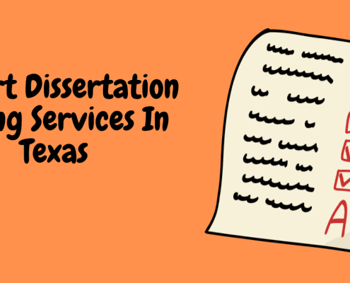 Dissertation editing and proofreading services in Texas