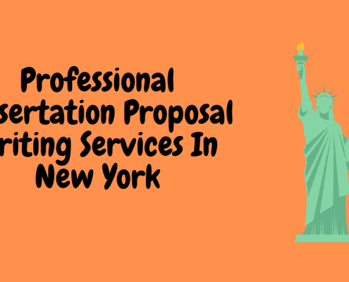 Dissertation Proposal Writing Services In New York