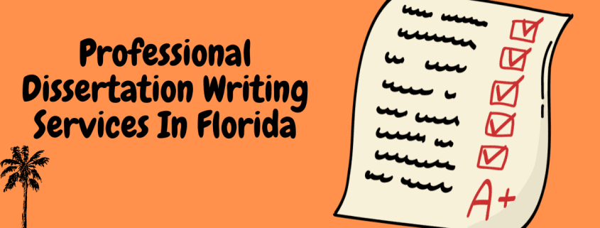 Professional Dissertation Help Services In Florida