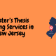 Master’s Thesis Writing Services in New Jersey