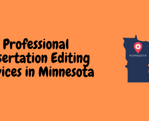 Professional Dissertation Editing Services in Minnesota