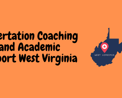 Dissertation Coaching and Academic Support West Virginia