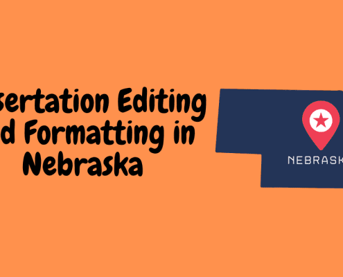 Dissertation Editing and Formatting in Nebraska