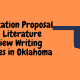Literature Review Writing Services in Oklahoma