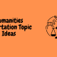 Humanities Dissertation Topic Ideas