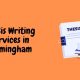 Thesis Writing Services in Birmingham